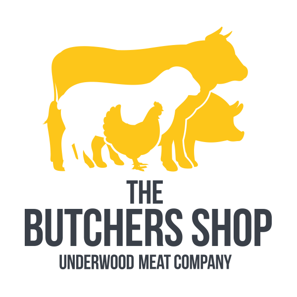 Underwoods Meat co, company, butchers, branding logo, graphic design